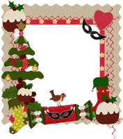 Picture Frame Christmas Santa Free Download Image - Free PNG