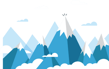 Mount Everest Euclidean Mountain - Snow Mountain Illustration Png