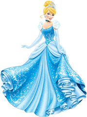 Transparent Background Hq Png Image - Blue Dress Disney Princess