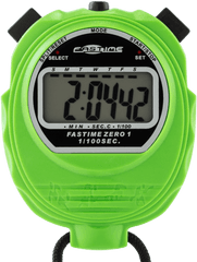 Fastime 01 Green Stopwatch - Stopwatch With Multiple Decimal Places Png