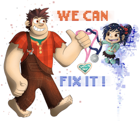 Wreck - It Ralph By Zetrystan On Newgrounds Cartoon Png