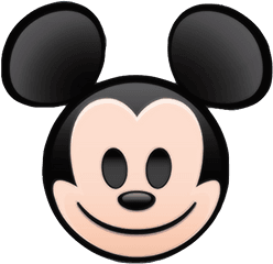 Download Hd Mickey Mouse Head Png - Mickey Mouse Emoji