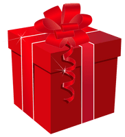 Gift Christmas Red Free PNG HQ