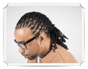 Cartoon Dreads Transparent Png - Wedding Dreadlocks Styles For Men