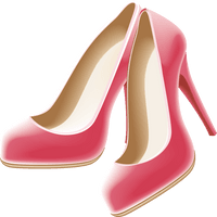 Pink High Heels Shoe Free Download PNG HQ