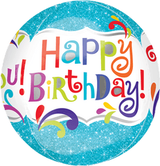 Happy Birthday Foil Balloon Png File All - Birthday Foil Balloons Png