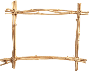 Download Picture Frame Clip Art - Bamboo Frame Png