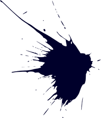 15 Ink Drop Stain Transparent - Drops Of Ink Png