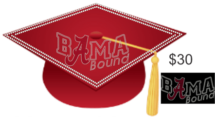 College Logo Rhinestone Graduation Cap - Tzu Yun Yen Png