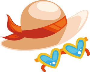 Download Hat Seaside Vacation Resort Sun Beach Clipart - Beach Hat Clipart Png