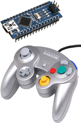 Arduino Mod - Arik Yueh Arduino Mod Gamecube Controller Png