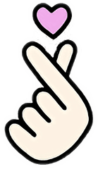 Finger Korea - Oppa Sign Png