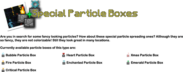 15 Particle Decoration Mod Download Minecraft Forum - Screenshot Png