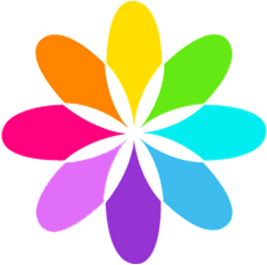 Flower Logo Transparent Png Colorful Dr Phoenyx - Illustration