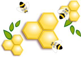 Honey Photos Vector Bee Free HD Image - Free PNG