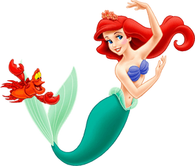 Mermaid - Little Mermaid Png