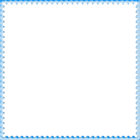 Blue Border Frame File - Free PNG