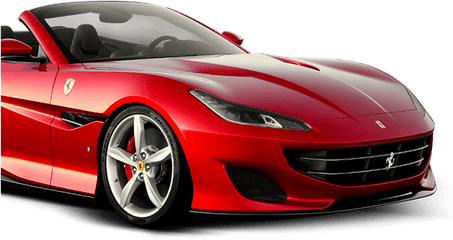 Luxury Car Rental In Europe - Hire Sport Cars Premium Sedan Ferrari Png