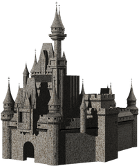 Drawing Of A Castle Png Image - 3d Castle Png