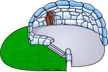 Chowder Cartoon Mung Daal - Club Penguin Split Level Igloo Png