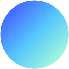 Blue Gradient Circle Png Transparent - Transparent Gradient Circle Png