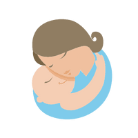 Baby Vector With Mother Happy - Free PNG