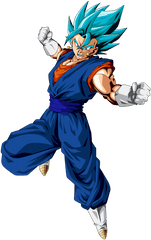 Power Level Of Super Saiyan 4 Vegito - Vegito Blue Png