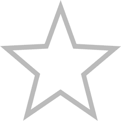 Grey Star Png Image Background Stars Tattoos For Guys - White Transparent Background Star