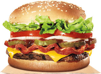 Burger King Png 6 Image - Burger King Bbq Bacon Whopper