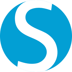 S - Blue Circle S Logo Png