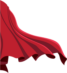 Cape Transparent Background Clipart - Flying Cape Transparent Background Png