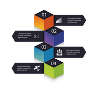 And Vector Diagram Infographic Ppt Icon - Free PNG