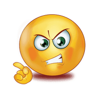 Gradient Picture Angry Emoji Download HQ - Free PNG