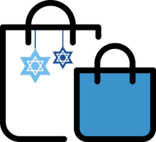 Hanukkah Bag Luggage And Bags Handbag For Happy Colors - Free PNG