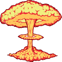 Download - Nuclear Explosion Clipart Png