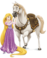 Horse Pony Game Video Rapunzel Tangled The - Free PNG
