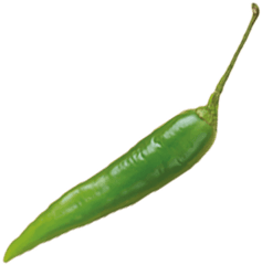 Download Long Green Chilli - Birdu0027s Eye Chili Full Size Green Chili Png