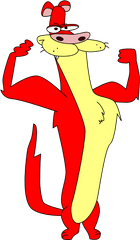 Download Cartoon Weasel Png Image With - Weasel And Baboon