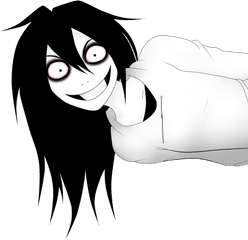 Creepy Smile - Easy Drawings Of Jeff The Killer Hd Png Jeff The Killer Png