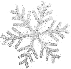 Snowfall Background Gold - Transparent Background Gold Snowflake Png