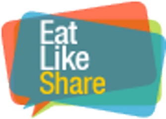 Eatlikeshare Twitter - Eat Like And Share Png