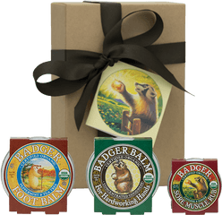 Gift Set Hardworking Badger Holiday - Party Favor Png