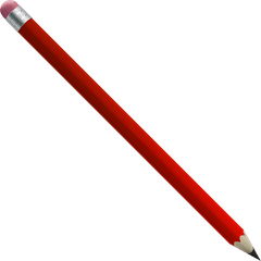 Red Pencil Clipart Png