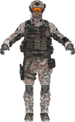 Download Merc Assault Snow Model Boii - Call Of Duty Black Call Of Duty Black Ops 2 Mercs Png