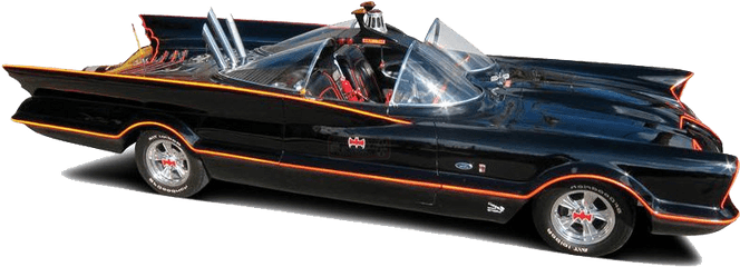 Original 1966 Batmobile Being Auctioned - Fighter Aircraft Png