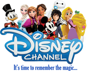 Download Hd Disney Channel Logo With - Disney Channel Cartoon Characters Png