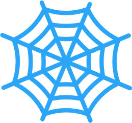 Spider Web Trap Insect Halloween - Spider Web Icon Vector Png