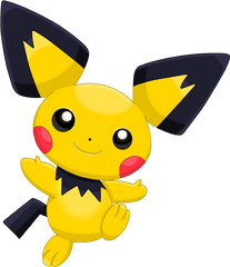 Download Pokemon Shiny Pichu Spikyeared - Pichu Pokemon Png