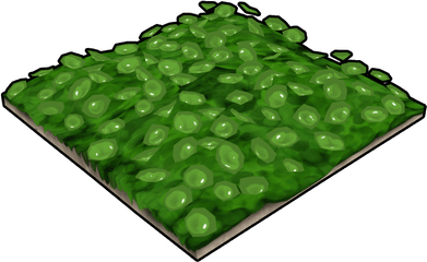 Green Flower Bed - Flowerbed Green Png