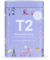 French Earl Grey Teabag Icon Tin - T2 Na T2 Teaus T2 Tea Png